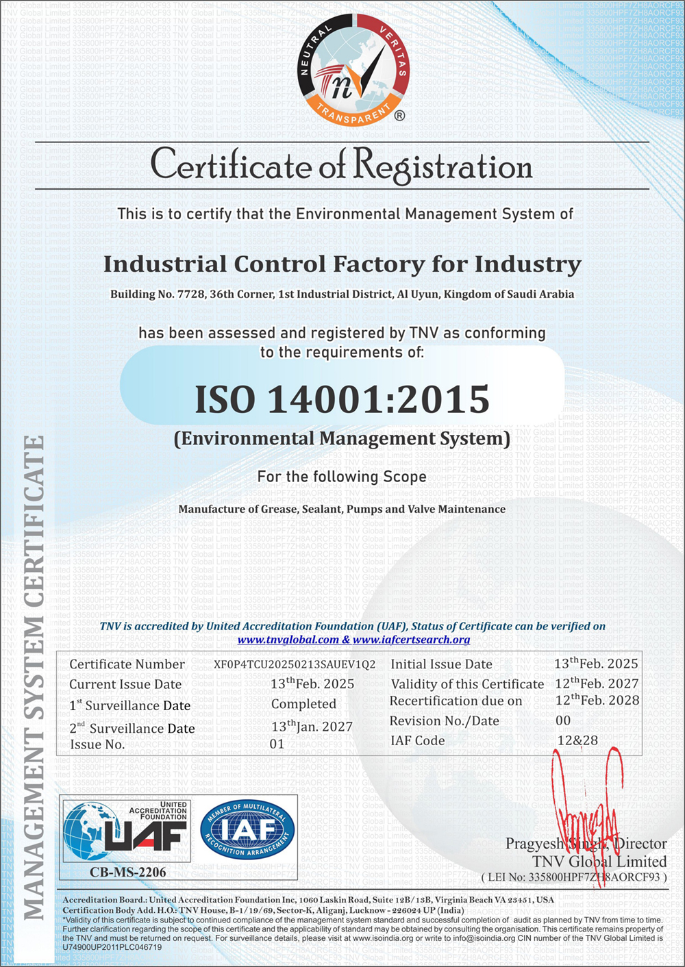 Awards & Certificates