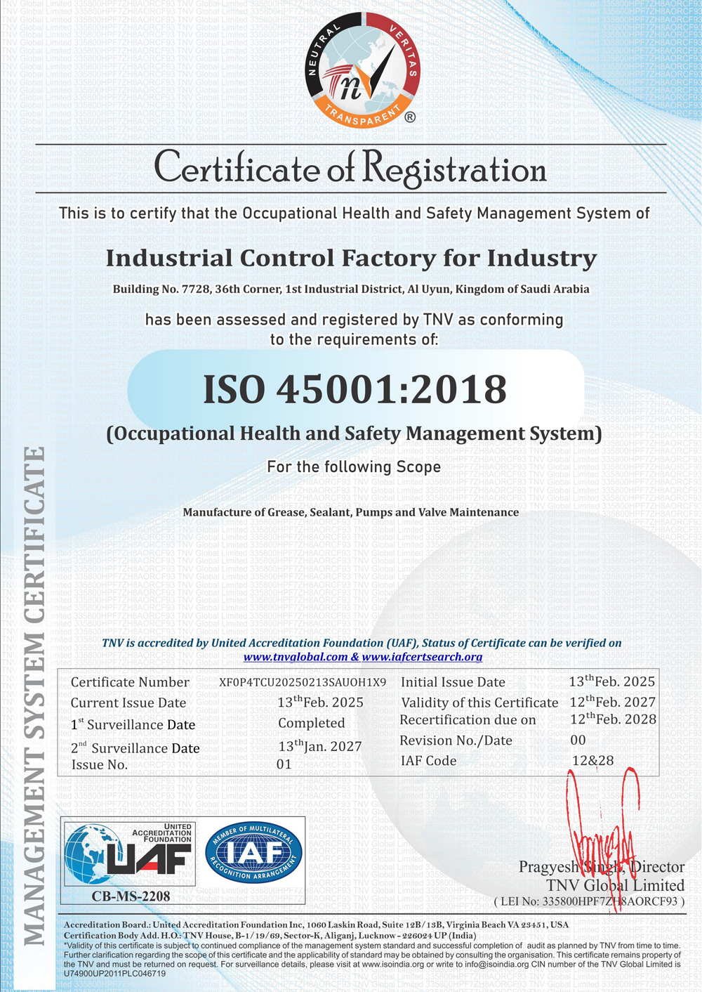 Awards & Certificates