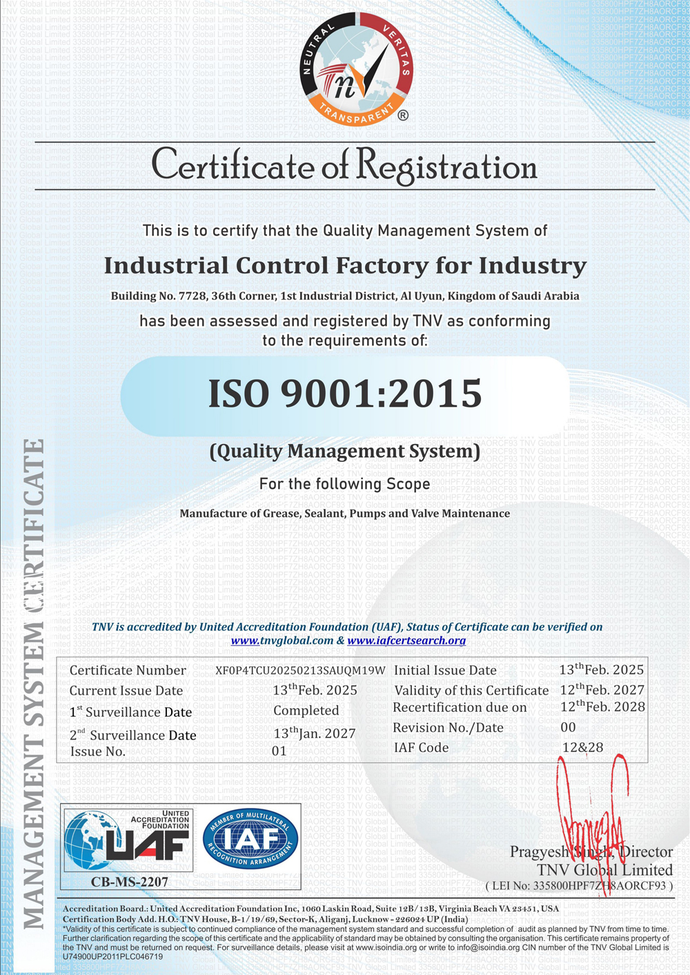 Awards & Certificates